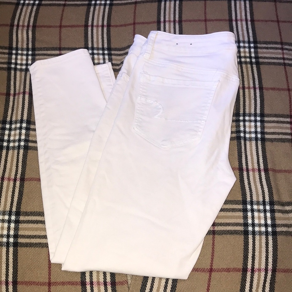 American Eagle White Jeggings Size 10S